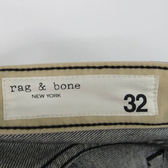 Rag & Bone Maya High-Rise Zeus Slim Fit Ankle Dark Grey Women's Jeans SZ 32 - Picture 6 of 9